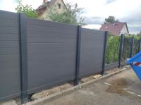 WPC Zaun Kunstoffzaun mit Stahl Pfosten 12x12 Robustes Materielen Sachsen-Anhalt - Calbe (Saale) Vorschau