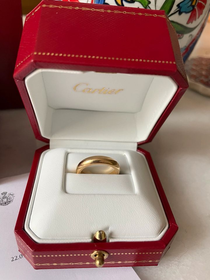 Ring Cartier, 1895, 4 mm, Full Set, alle Papiere in Berlin