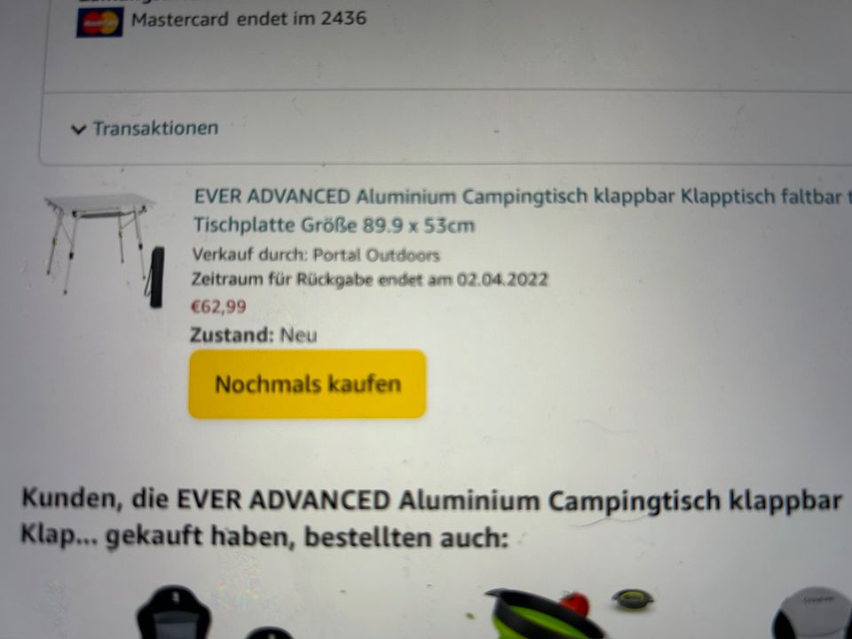 Camping Stuhl-u. Tischset in Nordrhein-Westfalen - Gelsenkirchen | eBay  Kleinanzeigen ist jetzt Kleinanzeigen