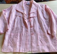 rosa Leinen Blazer leicht mit Taschen Business Festlich Gr 42.44 Rheinland-Pfalz - Mandel Vorschau