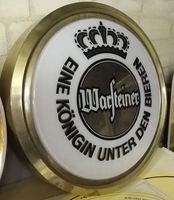 Leuchtschild Warsteiner Königin unter den Bieren Kneipen-Werbung Niedersachsen - Zur Schunterquelle Vorschau