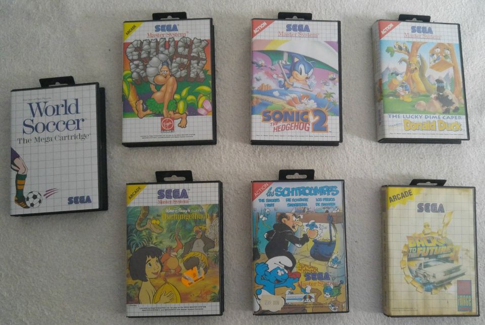 Sega Master System Sammlung in Beckdorf