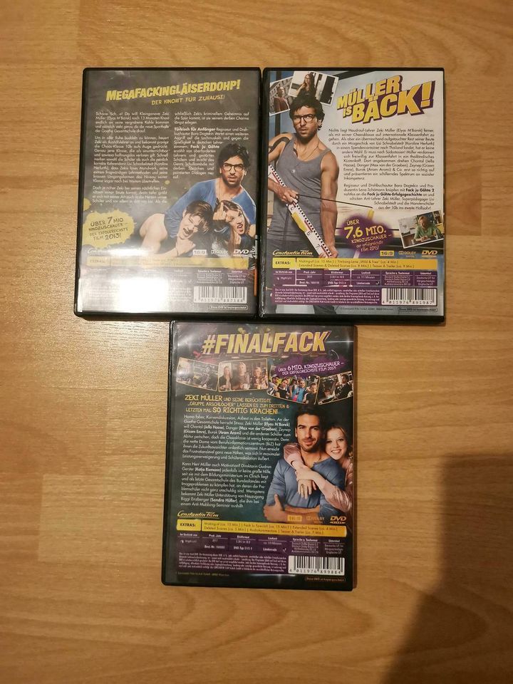 Fack ju Göhte 1 2 3 DVD in Eichenau