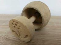 DDR Butterstempel Holz Blumen Motiv Sachsen - Wittichenau Vorschau