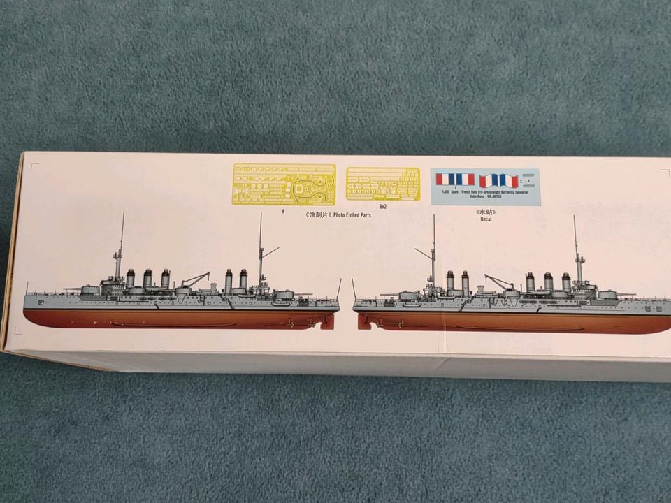 HobbyBoss French Pre-Dreadnought Battleship Condorcet 1:350 in Dinslaken