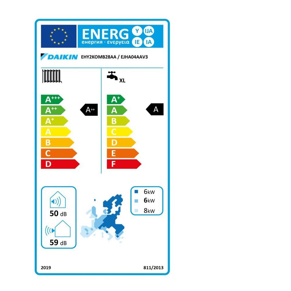 Daikin Altherma H Hybrid Außengerät 4 kW Hybrid-Wärmepumpe Auß in Schleswig