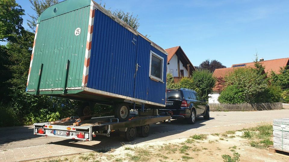 Wohnwagen Caravan TinyHouse Transport Rückholung Überführung in Fraunberg