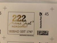 Norderney Briefmarfe 45 Sonderedition Niedersachsen - Norderney Vorschau