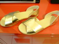 Damen Sandalette gold Größe 39 Bayern - Altertheim Vorschau