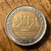 2 Euro Münze Deutschland 2007 Schwerin Mecklenburg-Vorpommern Niedersachsen - Dötlingen Vorschau