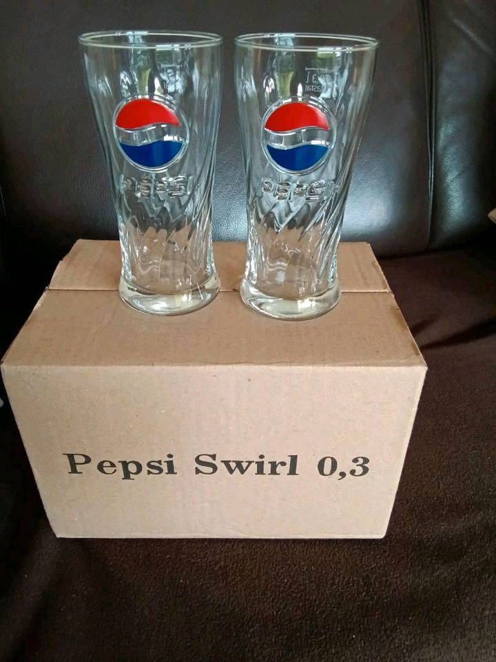 Pepsi Swirl 0,3 Gläser und Sinalco Gläser in Wunstorf