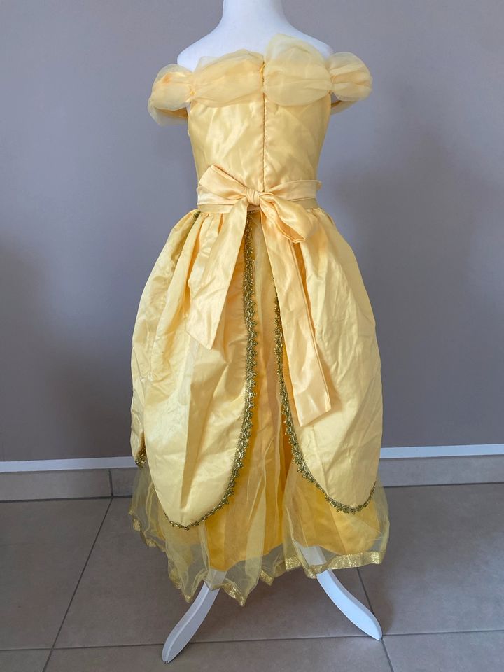 Kleid Kostüm Prinzessin Disney Belle gr 128 Karneval in Solingen