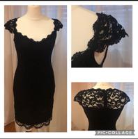 Esprit Kleid, florale Spitze, schwarz, Herzausschnitt, Gr.38 Hessen - Oberursel (Taunus) Vorschau