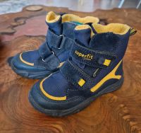 Superfit Winterstiefel Husky blau gelb Gr.24 Niedersachsen - Geestland Vorschau