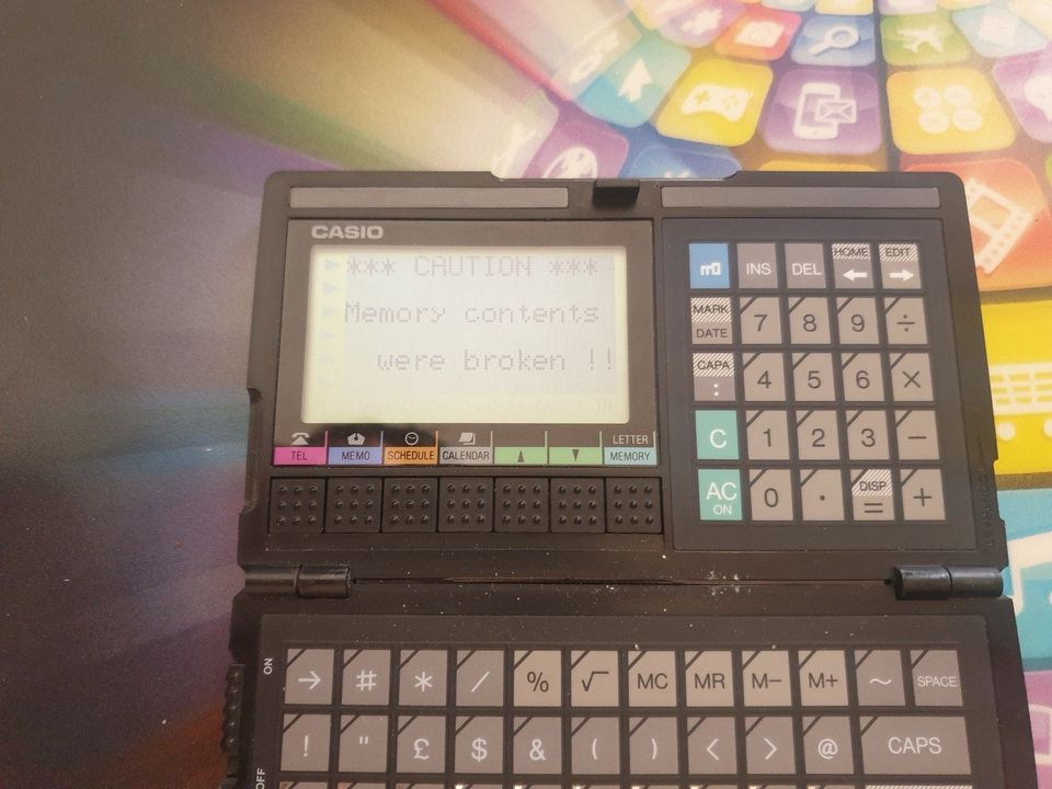 Casio digital Diary sf-4000 Taschenrechner in Koblenz