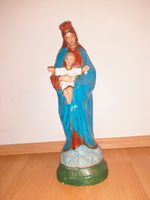 Antike Heiligen Figur sakrale Kirchenfigur Maria und Jesus Gips Bayern - Burgkunstadt Vorschau