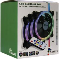 Argus LED Set RS-04 RGB 3x 120mm Lüfter Sachsen - Zwoenitz Vorschau