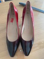 Pumps schwarz/rot Bayern - Aurach Vorschau