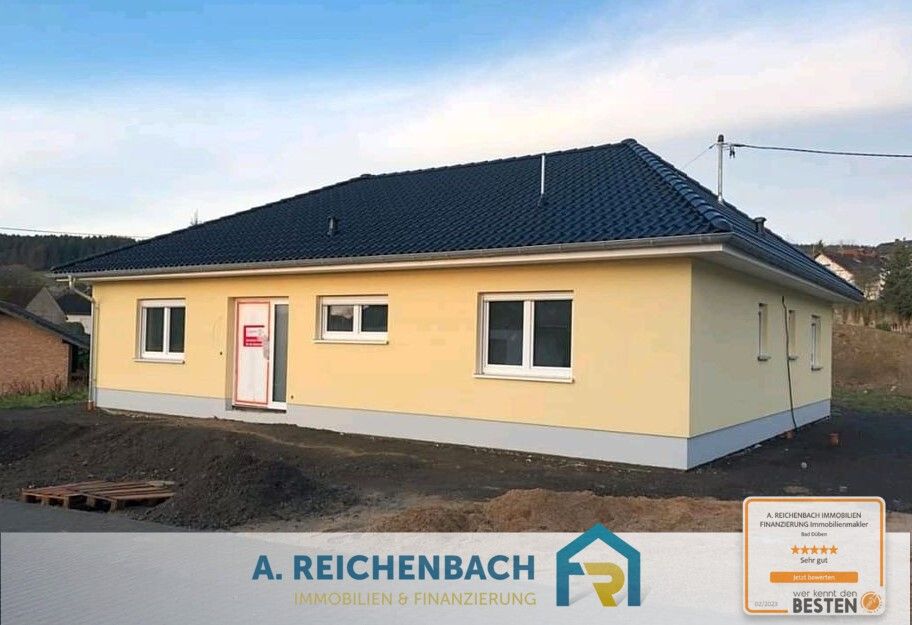 Neu errichteter Bungalow zum kleinen Preis! Ideal als Alterssitz oder für eine kleine Familie. in Bad Dueben