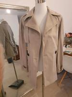 Trenchcoat • beige • XS • Kunst-Wildleder Hessen - Langenselbold Vorschau
