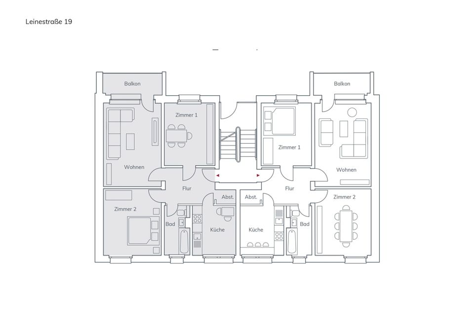 helle 3-Zimmerwohnung in neuem Glanz in Oyten