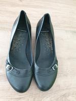 ⭐ Vagabond Leder Schuhe Keilabsatz Ballerinas Sandalen Pumps 39 Berlin - Köpenick Vorschau