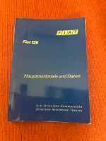 Fiat 126: Broschüre Hauptmerkmale und Daten Brandenburg - Glienicke/Nordbahn Vorschau