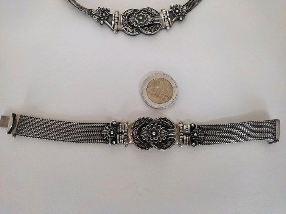 Antik Silber Kette und Armband 925 in Nürnberg (Mittelfr)