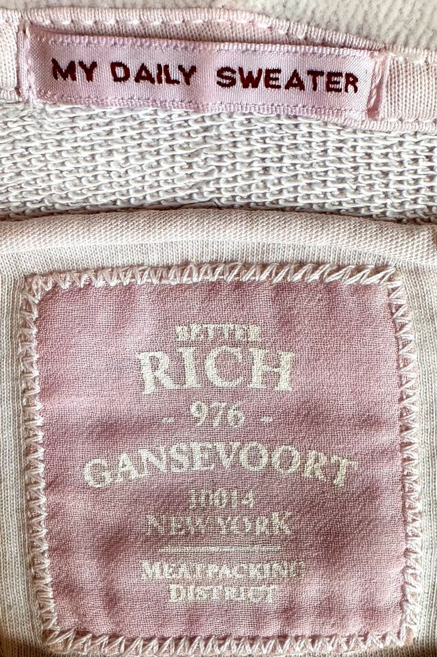 Better Rich Jacke Hoodie Hoodiejacke  rosa Gr 36 / S Rose in Hamburg