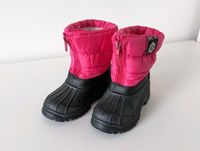 Winterstiefel Boots Schuhe gefüttert * Gr. 24 * schwarz/pink Sachsen - Großpösna Vorschau