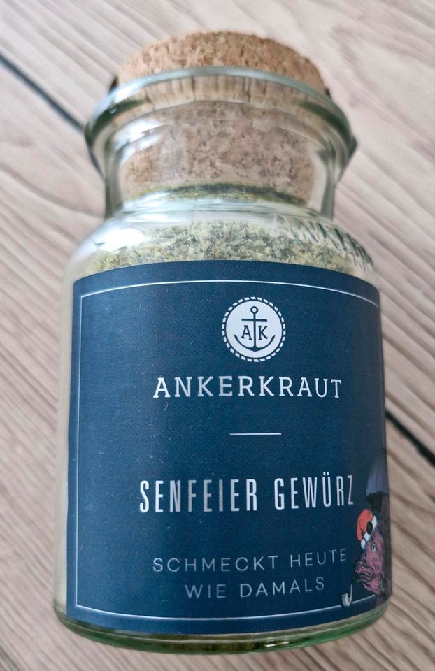 Ankerkraut ☆ Senfeier Gewürz ☆ 90g im Korkenglas in Göttingen