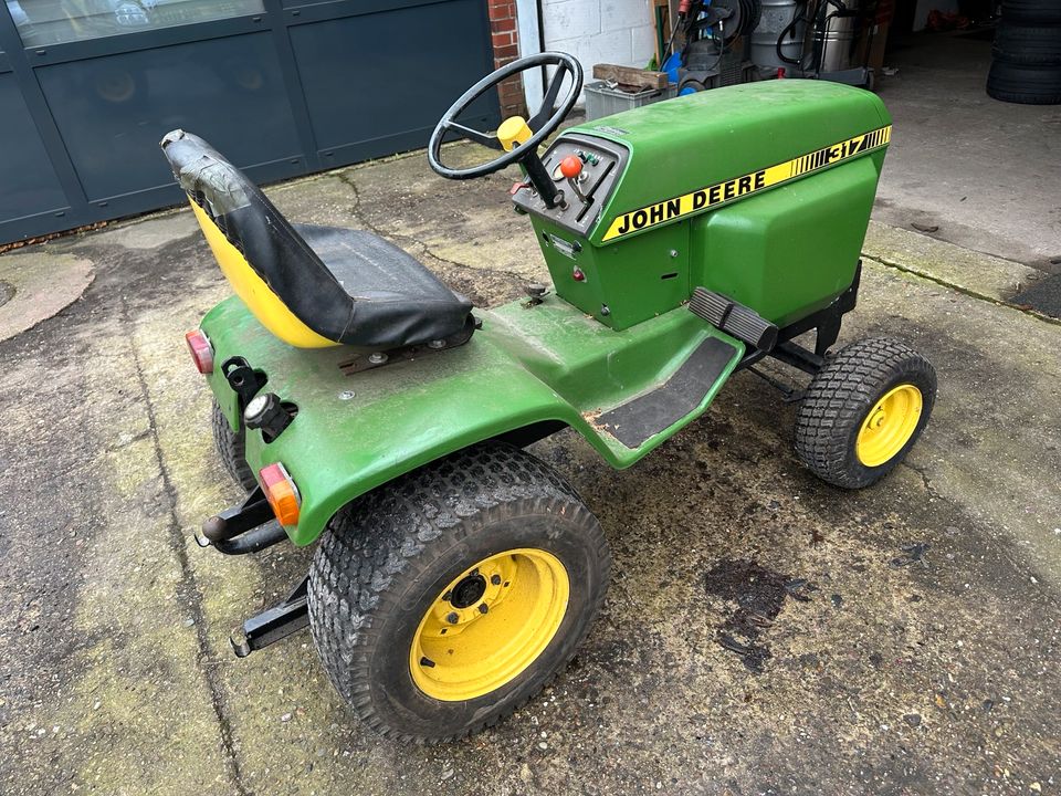 John Deere Kleintracktor 317 Trecker Schlepper in Apen