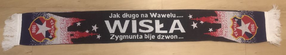 Fußballschal Wisla Krakau in Karlsruhe