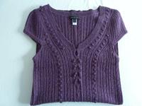 Mango Fliederfarbenes Strickkleid mit irischen Mustern Gr.L Bayern - Sindelsdorf Vorschau