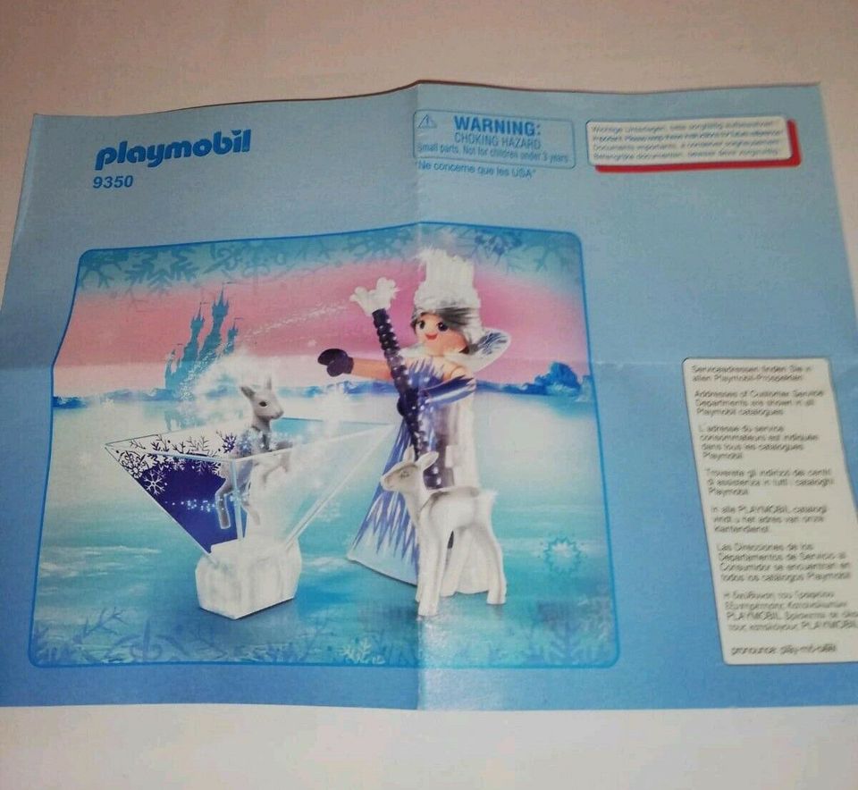 Set Playmobil 9350 Prinzessin Eiskristall, Rehkitz mit Hologramm in Brück