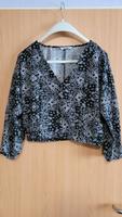 Only Damen Bluse mit Muster cropped Gr. 38 neu schwarz Nordrhein-Westfalen - Herford Vorschau