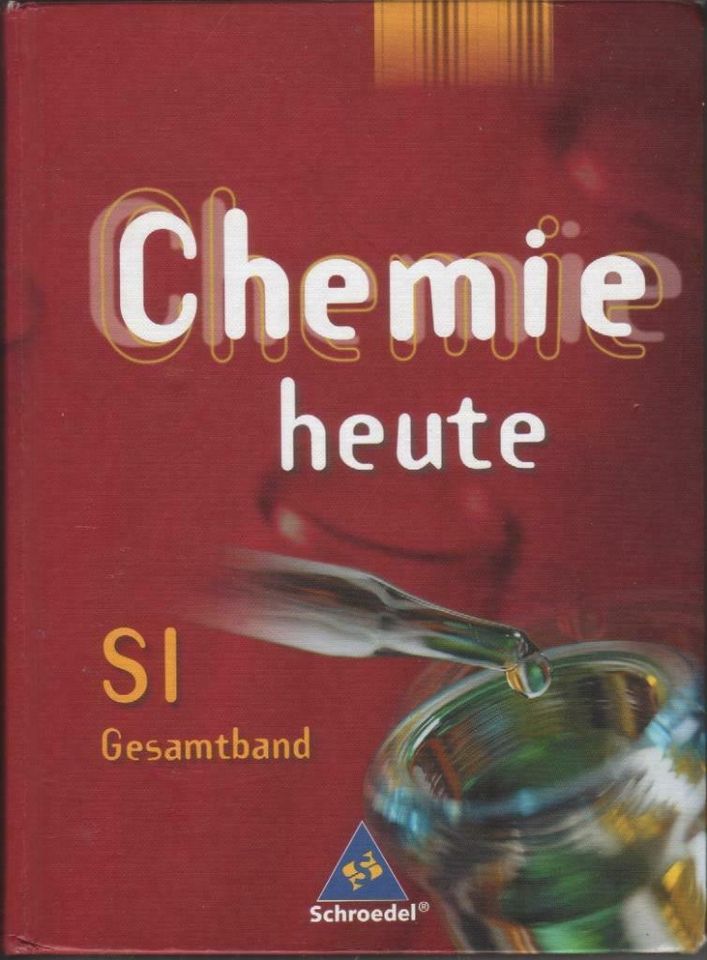 Chemie heute S I, Mittelstufe, Gesamtband, Schroedel in Hamburg