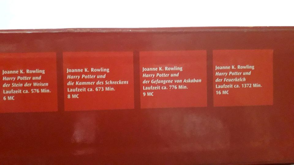 Harry Potter Koffer mit Hörbüchern in Brandenburg an der Havel