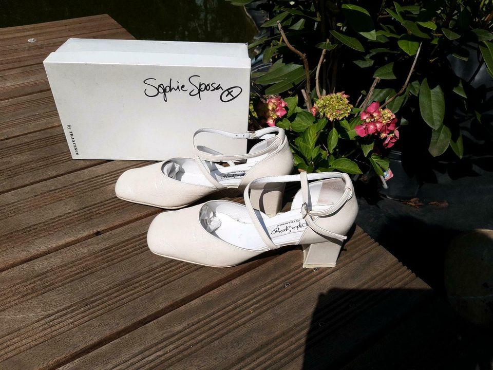 Sophie Sposa Brautschuhe Gr.39 in Düsseldorf