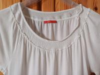 edc by esprit T-Shirt mit Saumgummizug weiß creme offwhite XL Hessen - Wölfersheim Vorschau