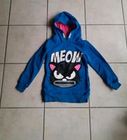 Kapuzenpullover Kinder Katze blau Gr. 128 Düsseldorf - Heerdt Vorschau