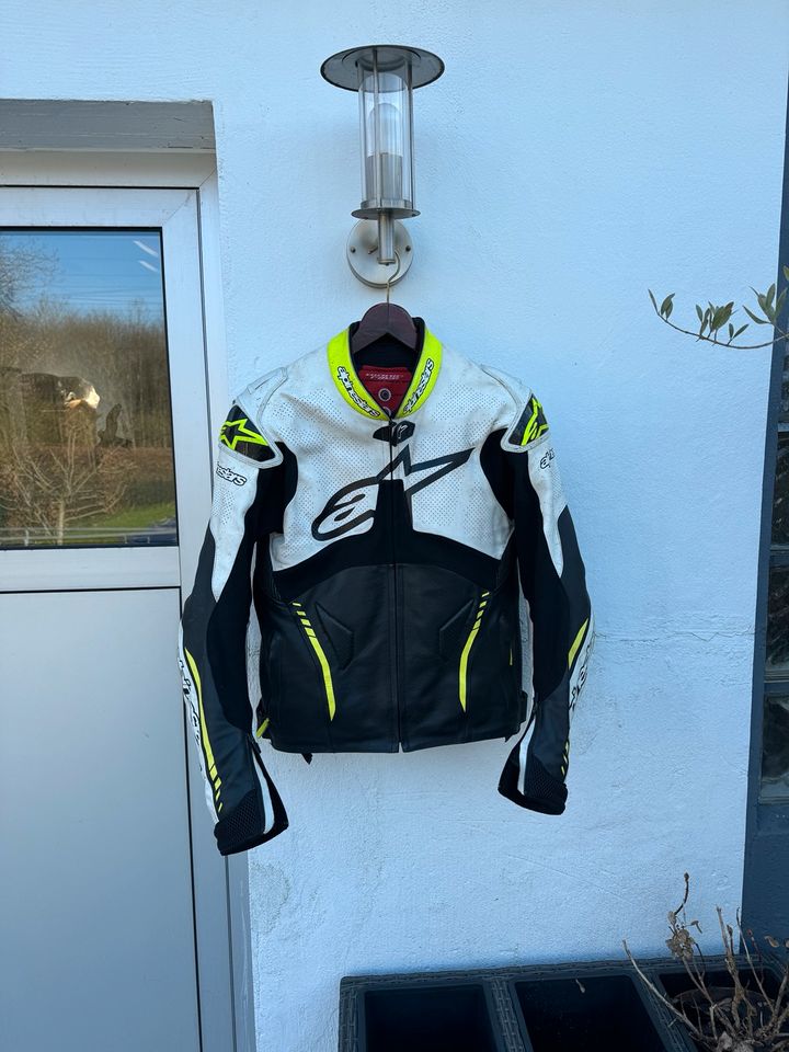 Alpinestars Atem Lederjacke Superbike Supersport in Korschenbroich