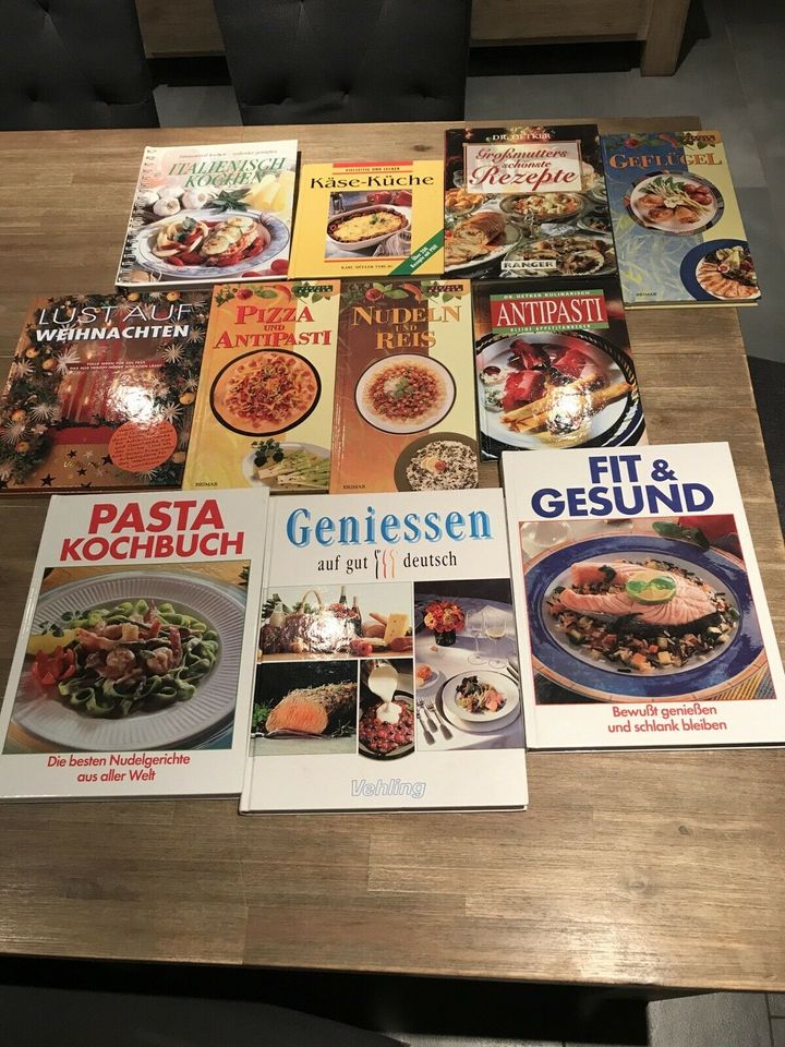 Diverse Kochbücher Kochbuch Antipasti Weihnachten Pasta in Weiherhammer