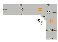 Arbeitsplatte Sonderpreis Eckplatte 90 x 90 + 300 x 60 EI 740 Nordrhein-Westfalen - Oberhausen Vorschau