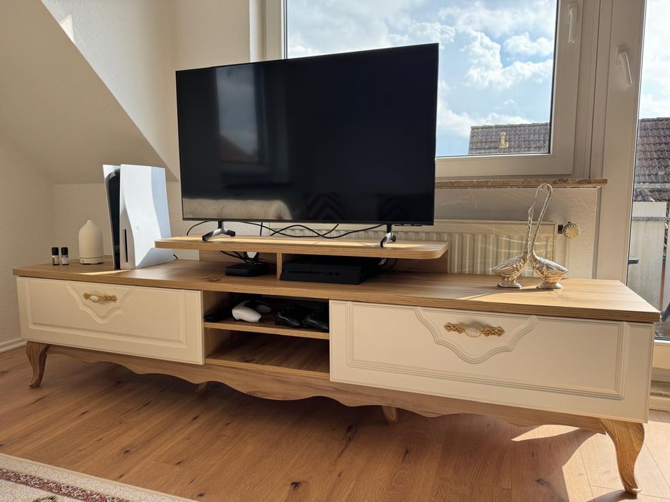 TV Schrank/Fernsehtisch Holz/weiß(auch als Set) in Hamburg