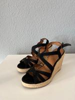 Damen Sandalette Keilabsatz TAMARIS 37, schwarz Bayern - Forchheim Vorschau