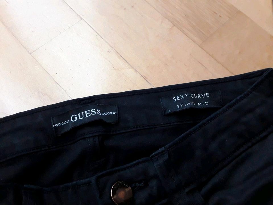 Stretch Jeans Guess Sexy Curve Skinny Mid Gr. 26 in Weimar