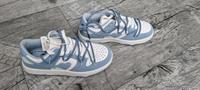 Schuhe blau/weiß Größe 37 Hessen - Bickenbach Vorschau