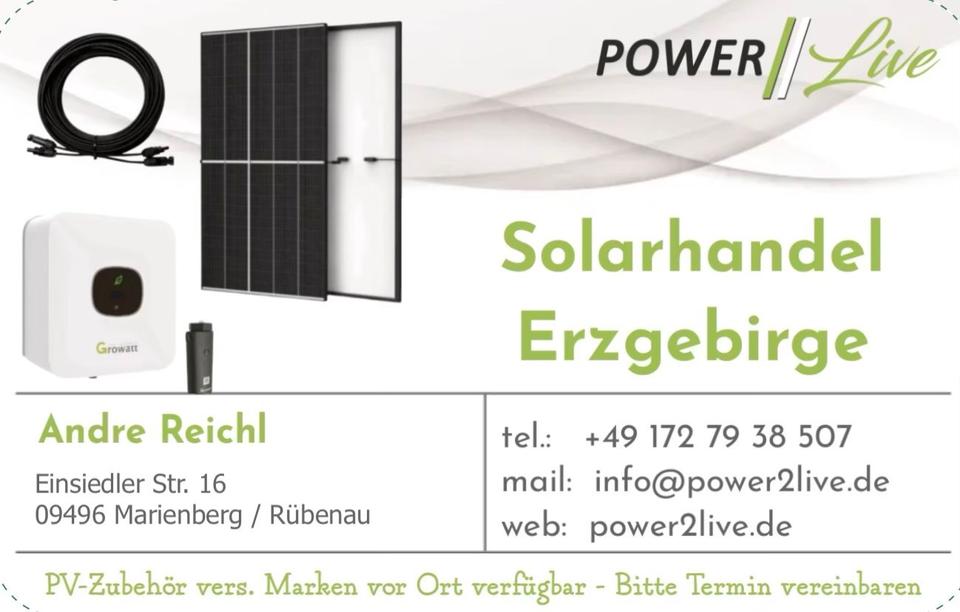 Solarhandel Erzgebirge | Photovoltaik | Wechselrichter | Speicher in Marienberg