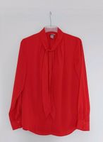 H&M Schluppen Bluse rot Gr. 38 M S wie neu Weihnachten Niedersachsen - Walsrode Vorschau